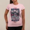 Camiseta "Wine is Bottled Poetry" - Vino