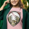 Camiseta de Mujer Águila y Béisbol