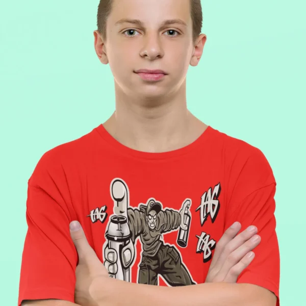 Camiseta de Graffiti "Tag" Estilo Urbano