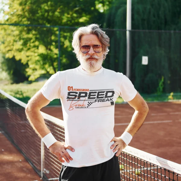 Camiseta de Velocidad "Speed Freak Crossroad"