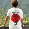 11255 Camiseta de Karate con Kanji y Sol Japonés