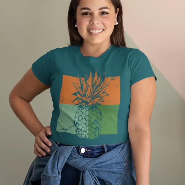 Camiseta "Piña Tropical" para Mujer