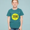 Camiseta con Frase "Young Generation"