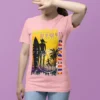 Camiseta Estampada "HAWAII SURF" Playa y Surf