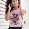 Camiseta "FEARLESS SOCIETY" Rosa