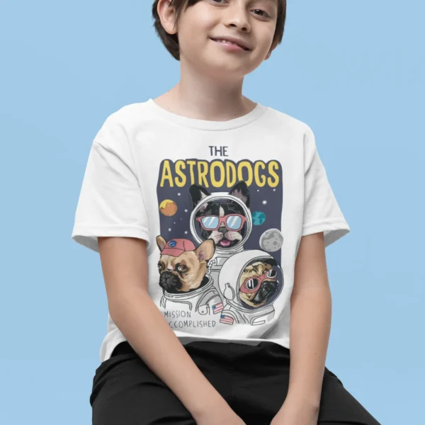Camiseta Perros Astronautas "The Astrodogs"