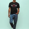 Camiseta de "Think Positive" Minimalista