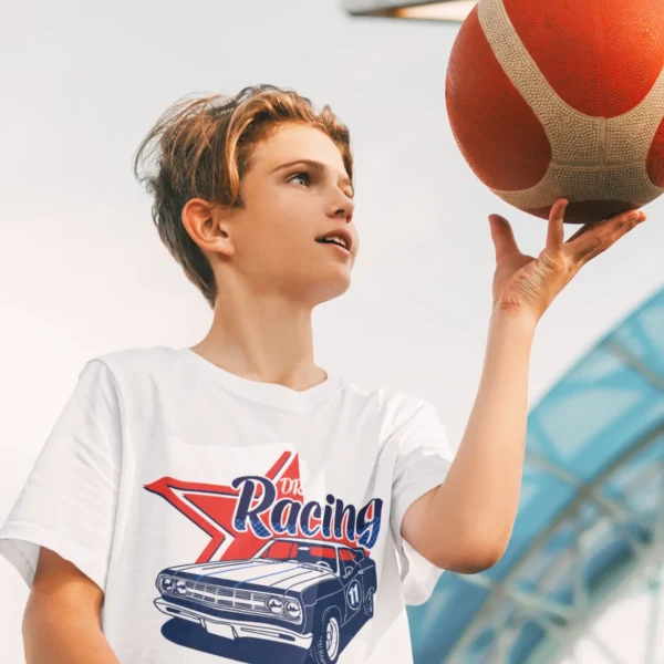 Camiseta de Carreras "Racing" Coche Deportivo