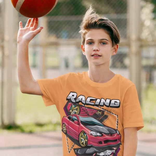 Camiseta de Coche Deportivo de Carreras