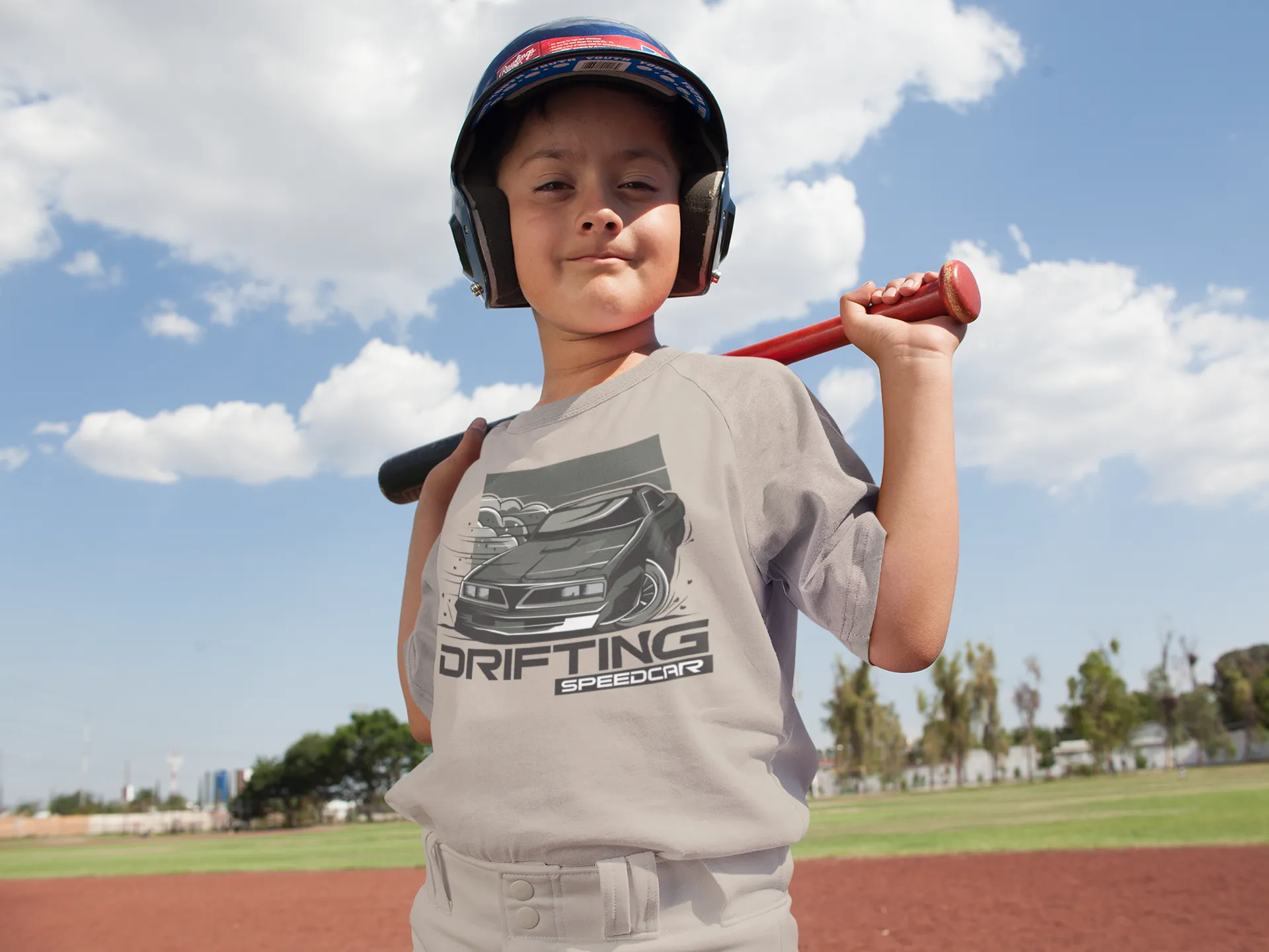 Camiseta de Coche Deportivo "Drifting Speedcar"