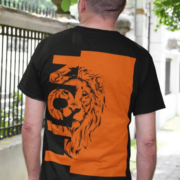 Camiseta Leó  - Diseño Trasero Urbano y Audaz