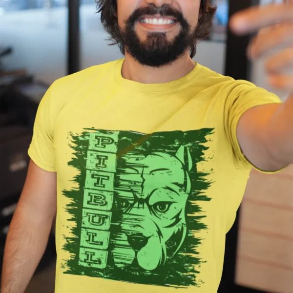 Camiseta Pitbull - Diseño Urbano y Audaz