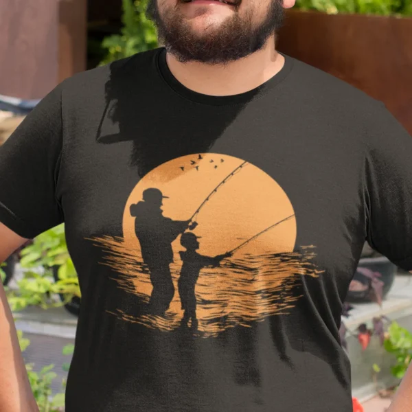 Camiseta Pesca Padre e Hijo - Estilo Familiar