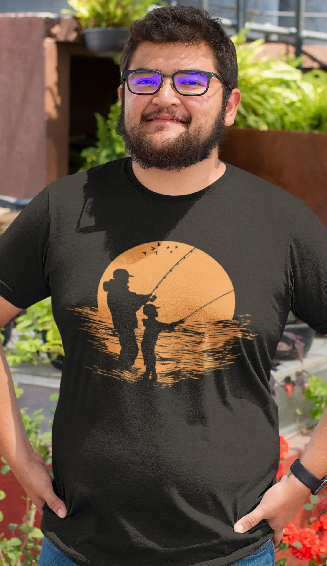 Camiseta Pesca Padre e Hijo - Estilo Familiar