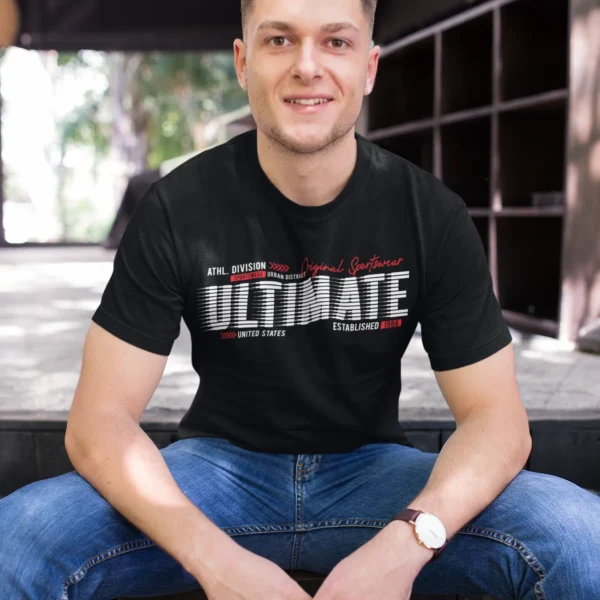 Camiseta "Ultimate" Estilo Deportivo y Moderno
