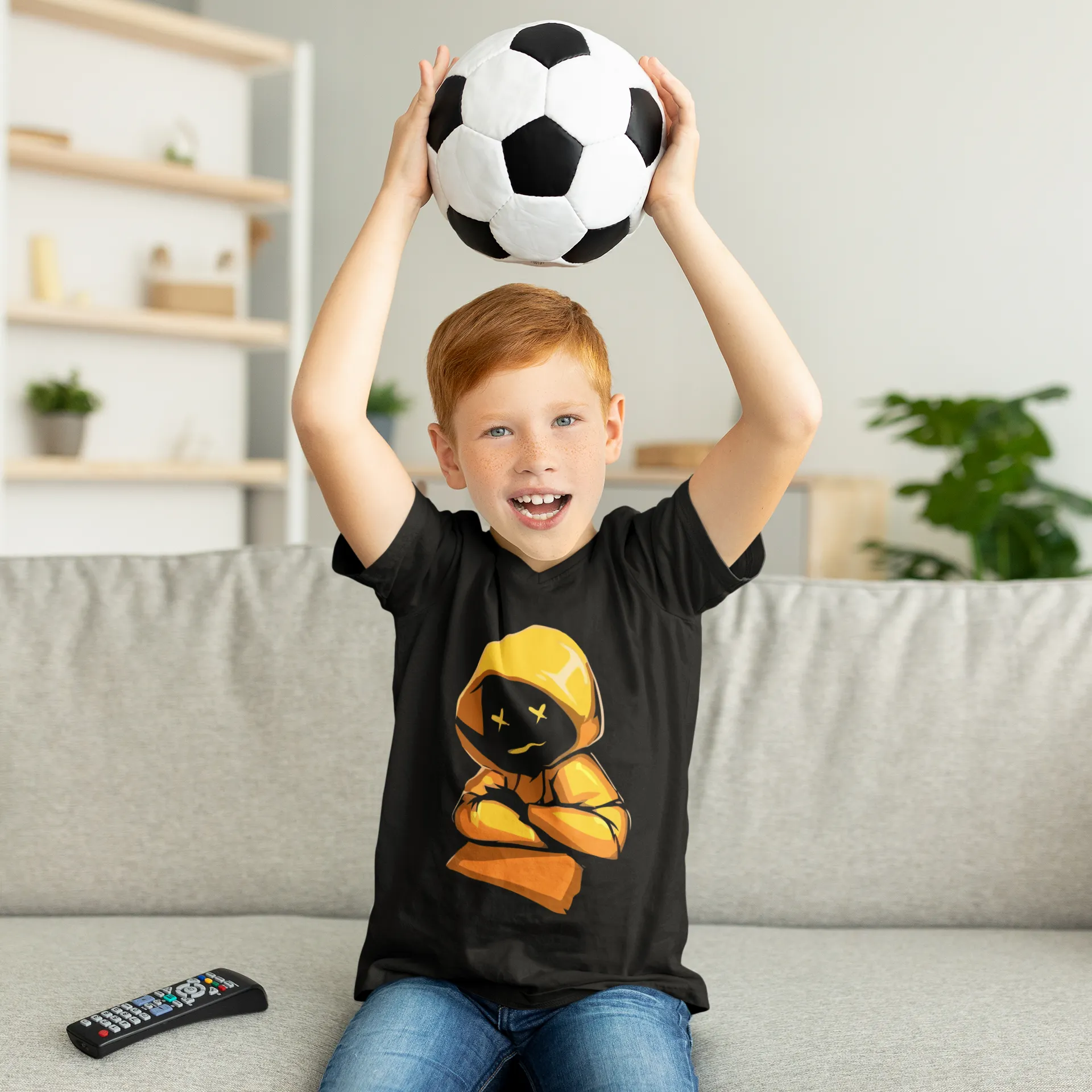 Camiseta Hoodie Gamer Calavera Streetwear