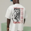 Oversize Tigre Rebelión Tokio Japón Streetwear
