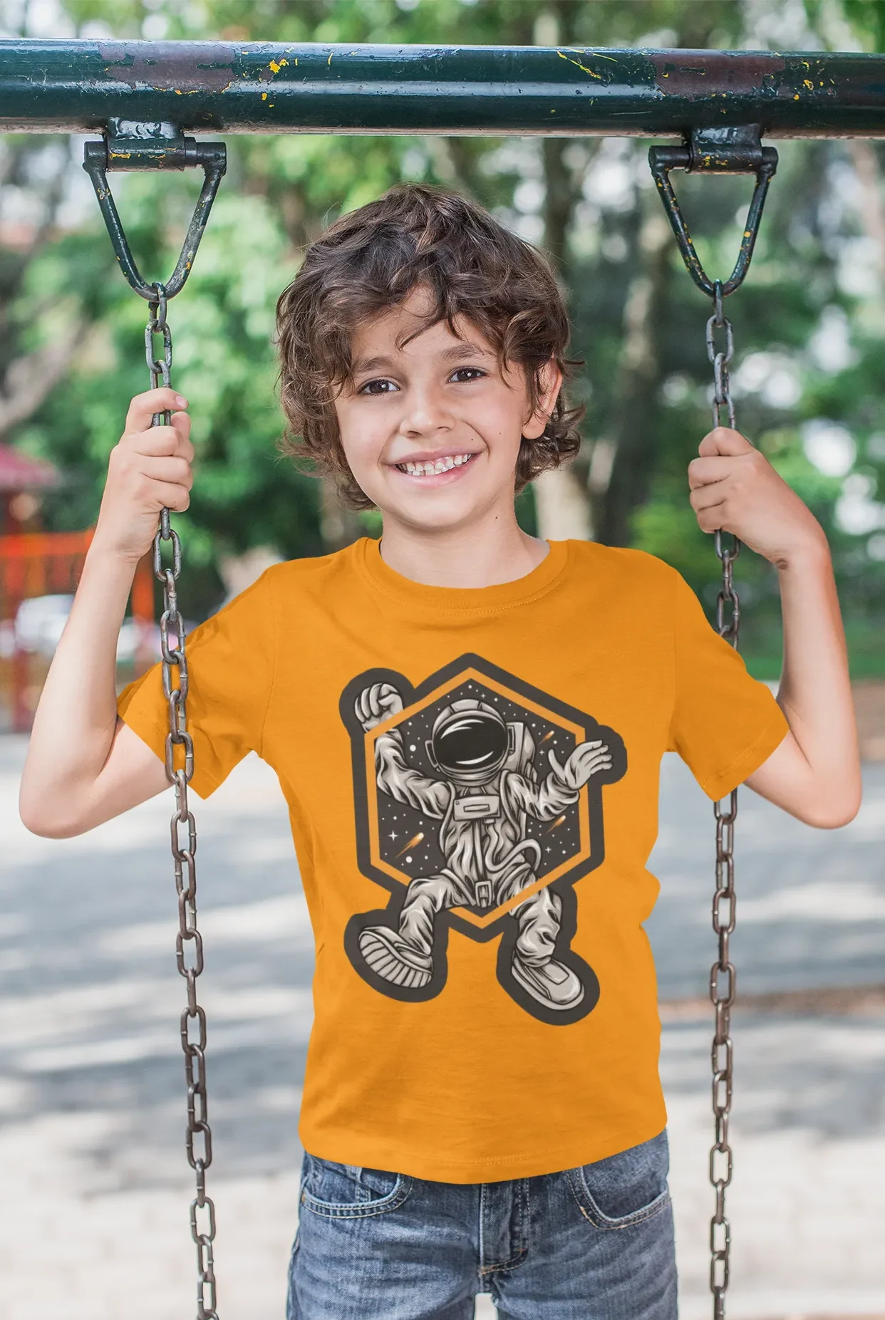 Camiseta Astronauta Space Dancing Baile