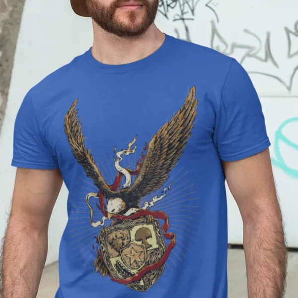 Camiseta Águila - Escudo con Águila Vintage
