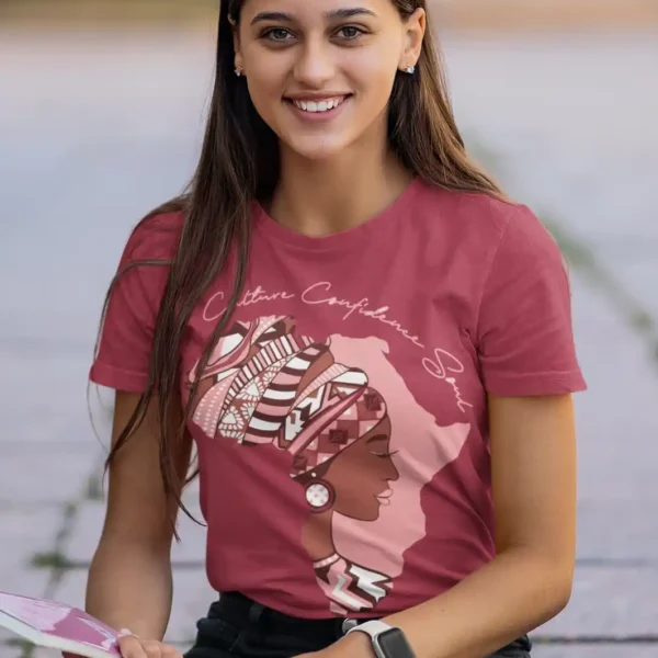 Camiseta Estilo Africano con Diseño Étnico