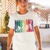 11694 Camiseta Baloncesto - Rayas de Colores