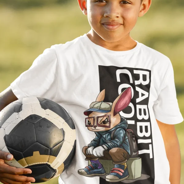 Camiseta Conejo Urbano "Rabbit Cool" Streetwear