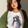 11897_21_11zon Camiseta 'Anime Girl' Acuarela Estilo Japonés