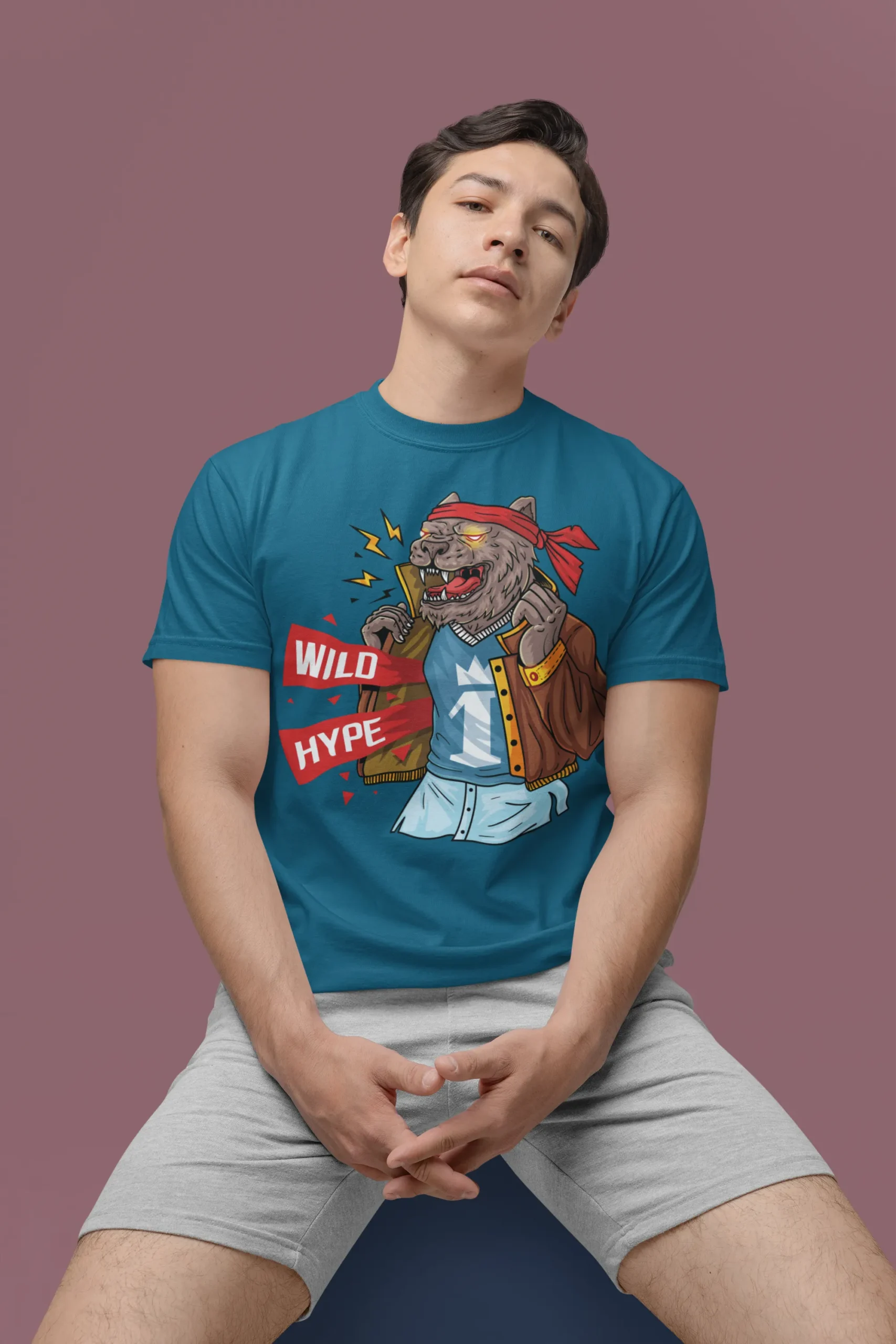 Camiseta "Wild Hype" - Estilo Urbano y Atrevido
