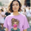 Camiseta 'Blow Me' Bubble Gum Estilo Pop Art