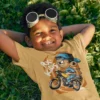 Camiseta Motociclista Niño Biker Kidz