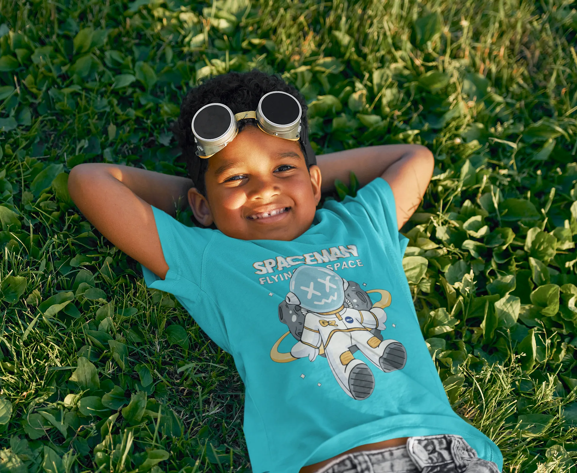 Camiseta Astronauta Flotando Spaceman Flying