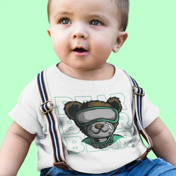 Camiseta Oso Gafas Moto Biker Bear Kids