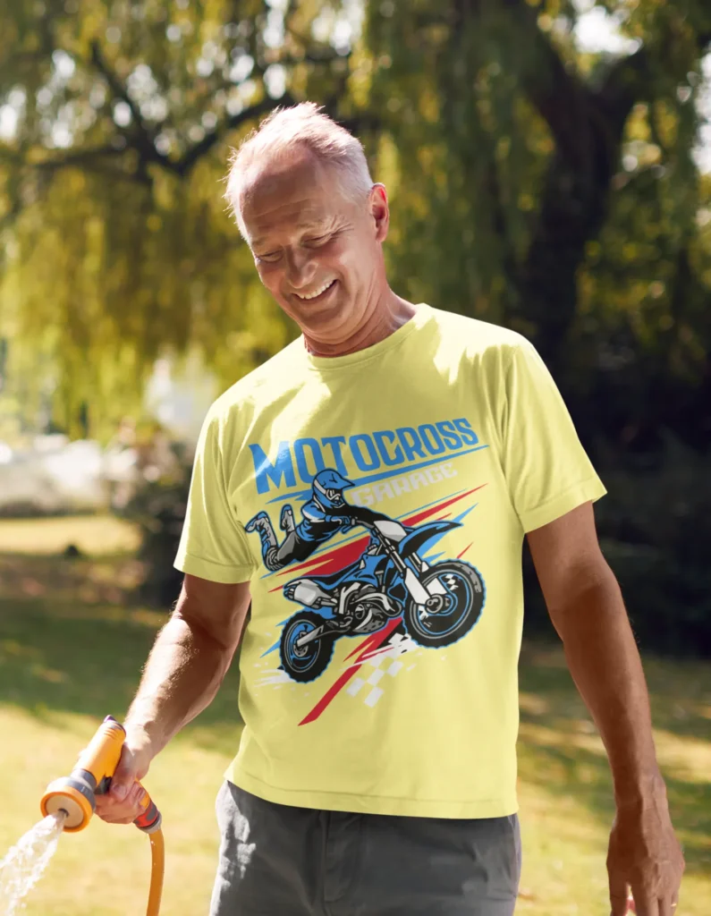 Camiseta Motocross - Estilo Garage