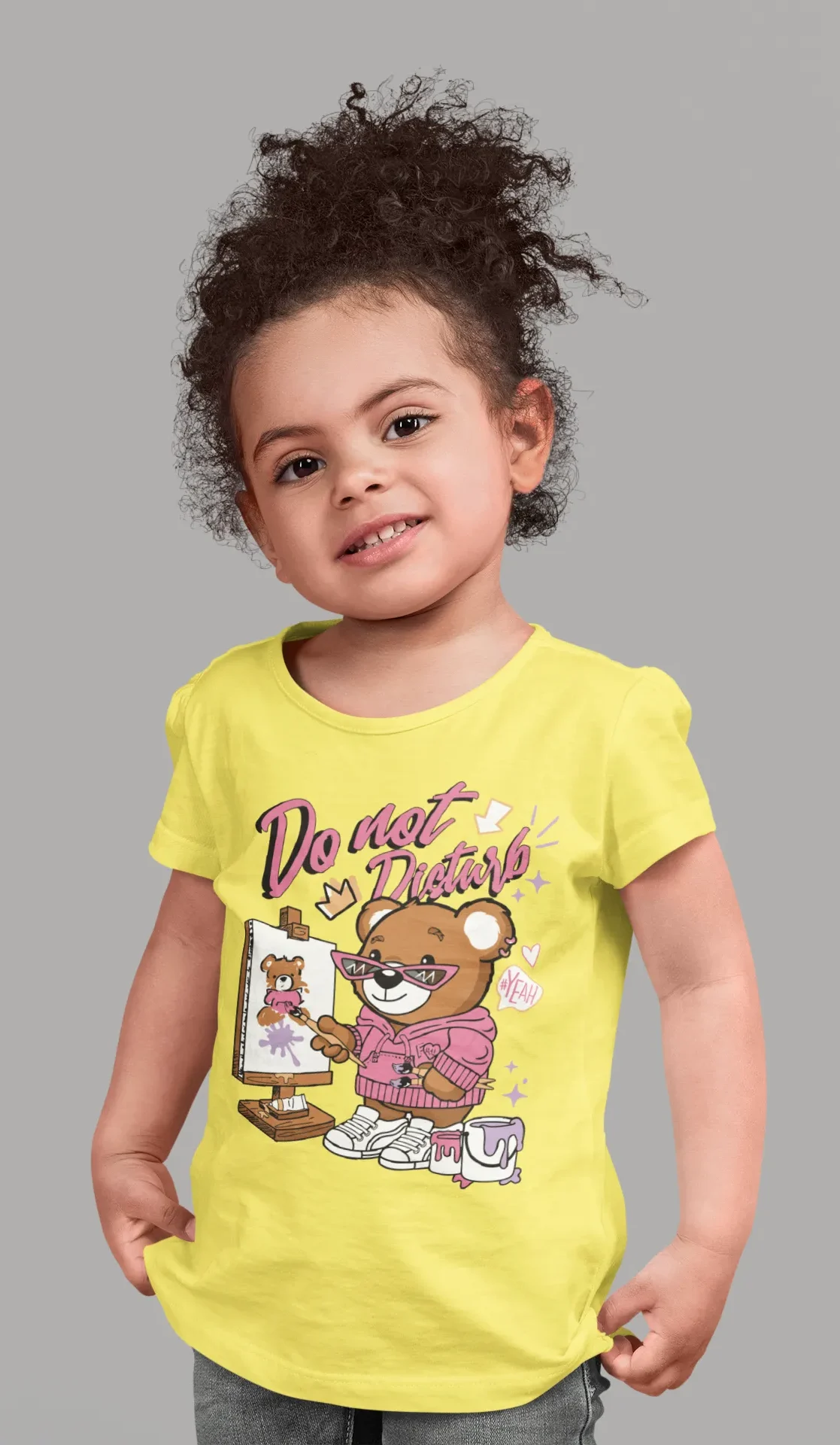 Camiseta de Oso Artista "Do Not Disturb"