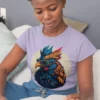 Camiseta Casual "Gallo Cool" Diseño Exclusivo