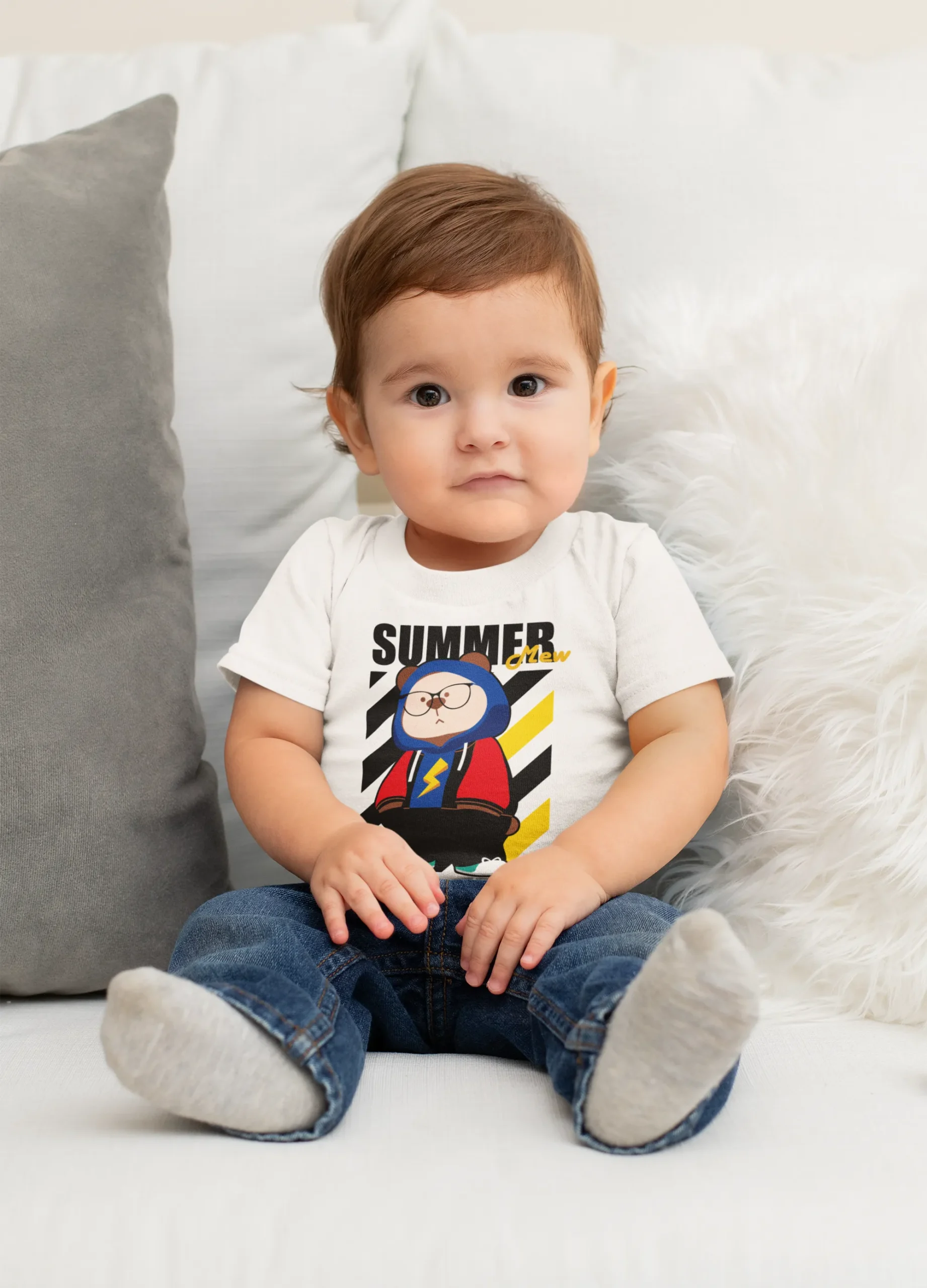 Camiseta Oso Urbano Summer Style Streetwear