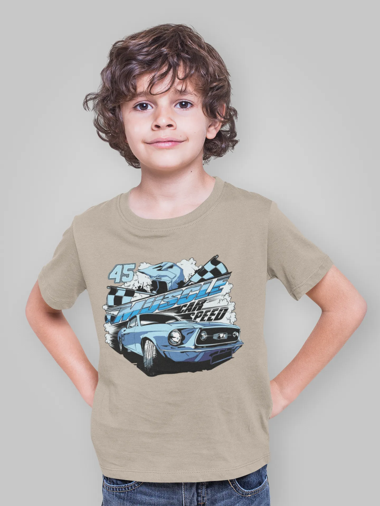Camiseta Muscle Car Retro Velocidad Racing