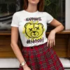 Camiseta Estilo Urbano "Happiness is my Mood"