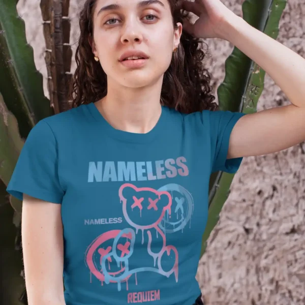 Camiseta Estilo Urbano "Nameless Requiem"