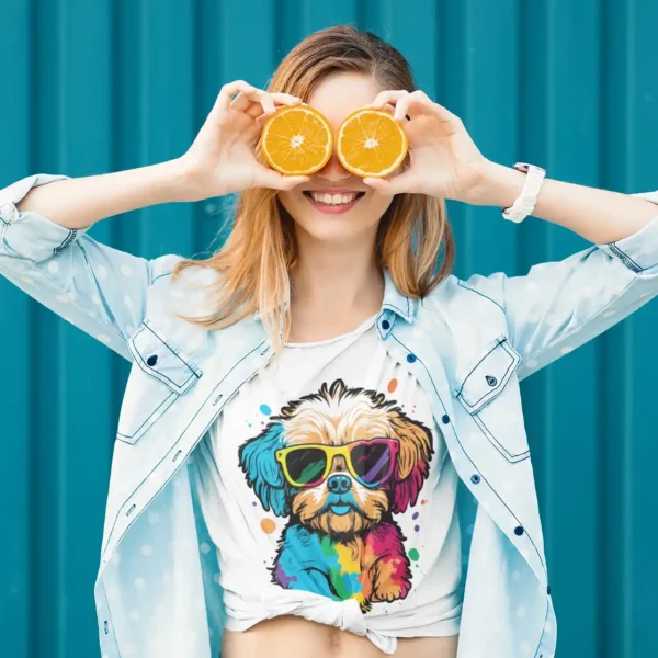 Camiseta Perro "Cool Dog" Estilo Urbano