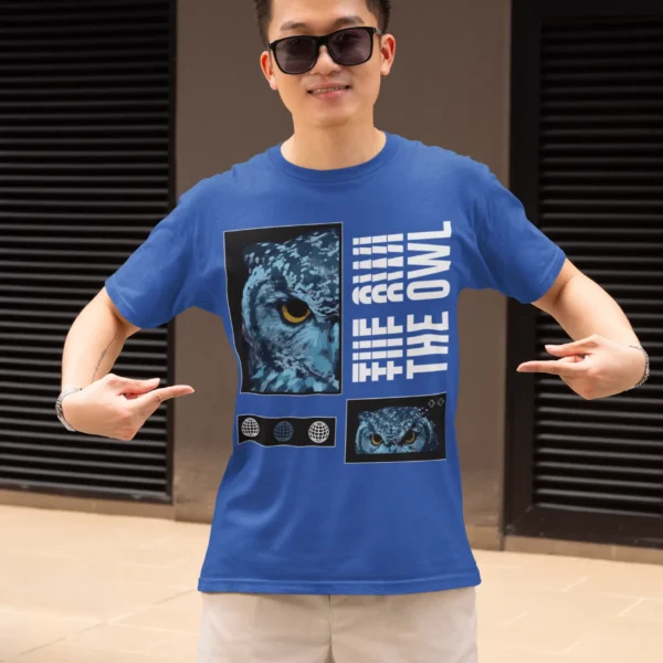 Camiseta Búho - Diseño Moderno "The Owl"