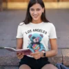 Camiseta Estilo Urbano "Los Angeles" Osito