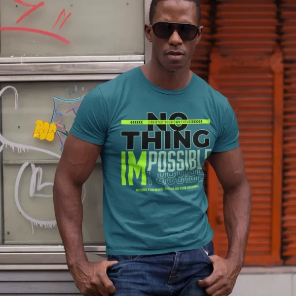 Camiseta "No Thing Impossible" - Deportivo