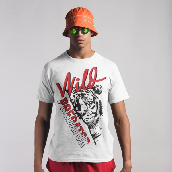 Camiseta "Wild Predator" - Diseño de Tigre