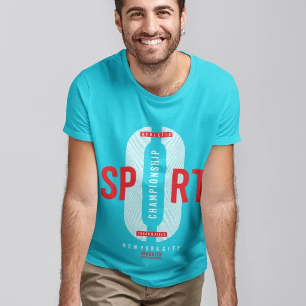 Camiseta "Sport Championship" Estilo Deportivo