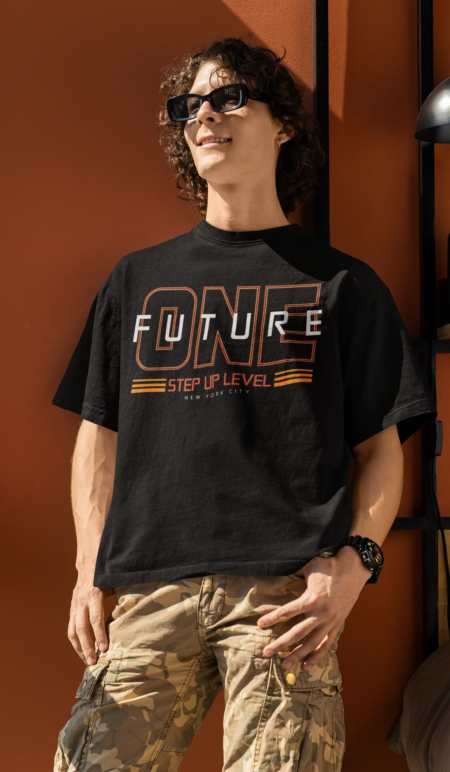Oversize Futurista "One Future" Streetwear