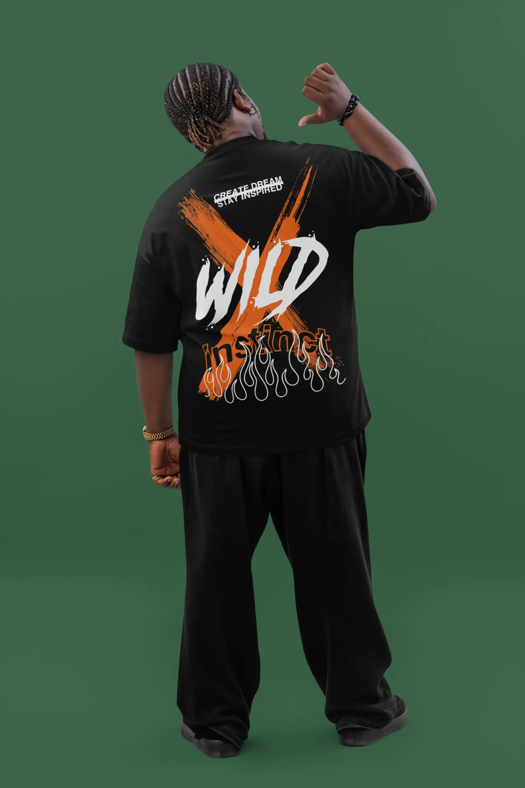 Oversize Wild Instinct Fuego Urbano Streetwear