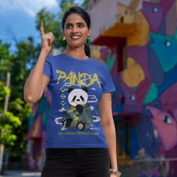 Camiseta Panda Zen: Relajado y Humorístico
