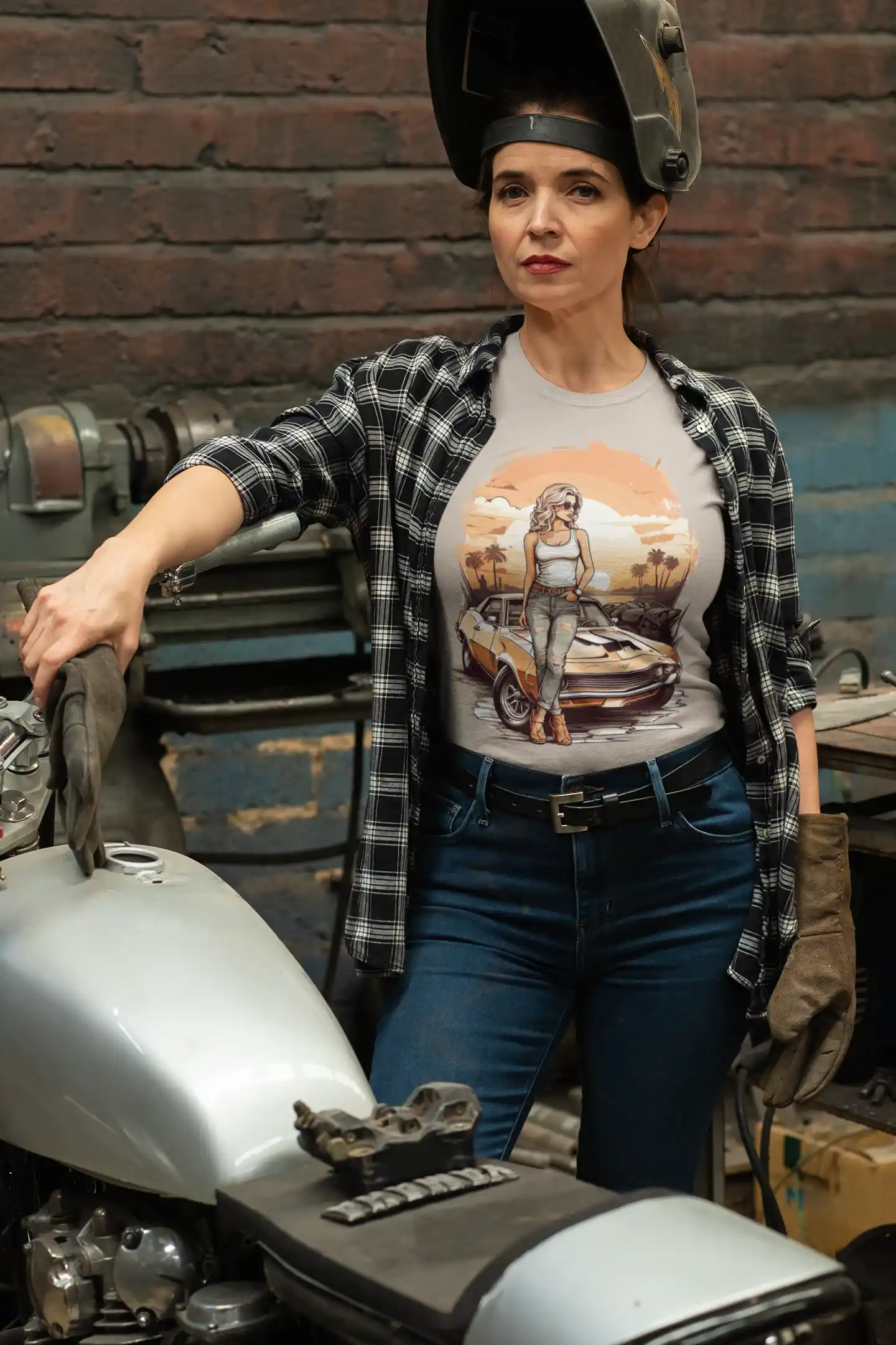 Camiseta Clásica 'Car Lover' | Vintage y Coche