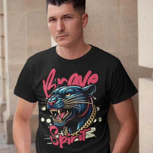 Camiseta "Brave Spirit" - Pantera Urbana